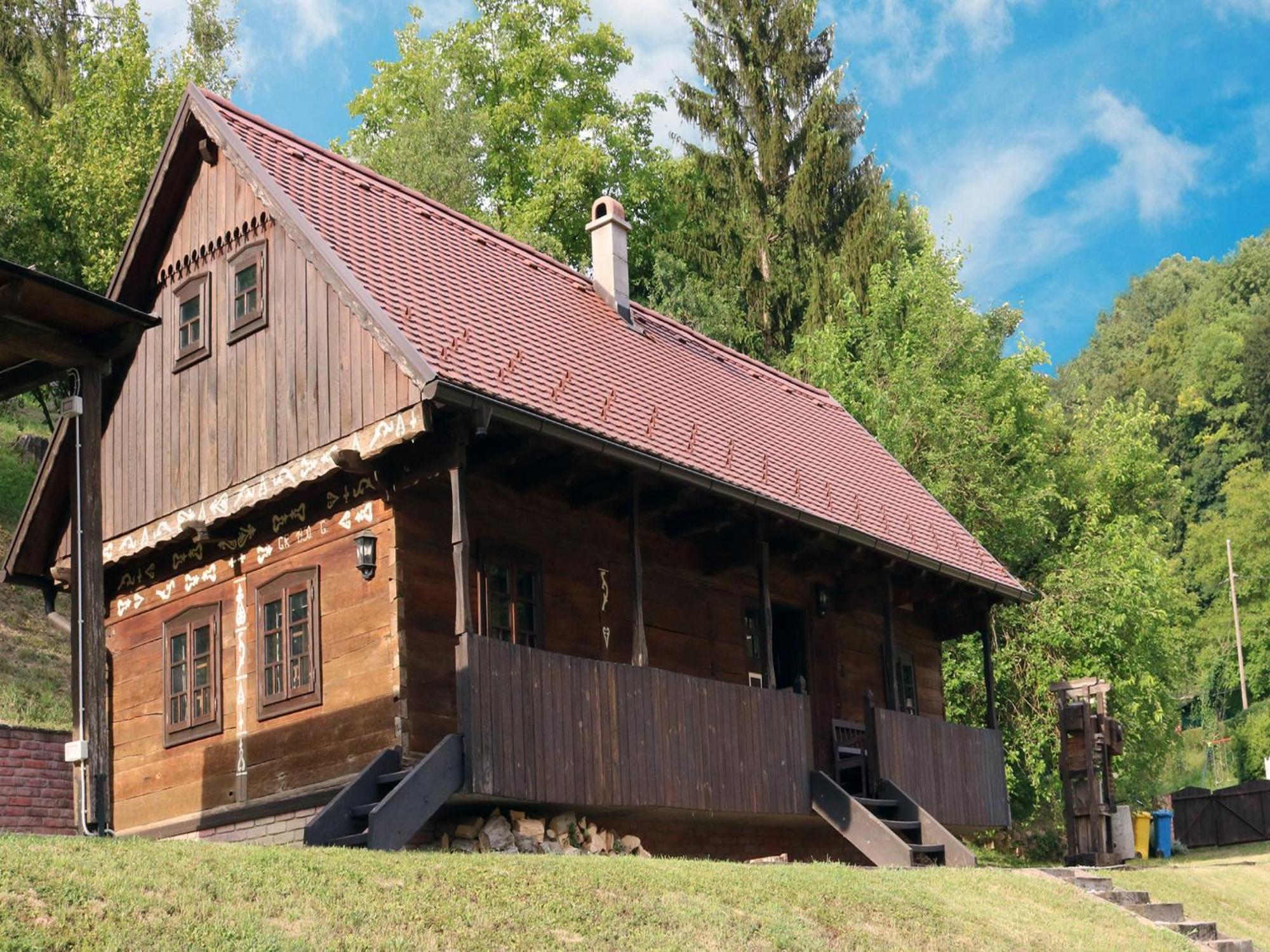 Tradicionalna Zagorska Drvena Kuca Stara Murva Тухельске-Топлице Экстерьер фото